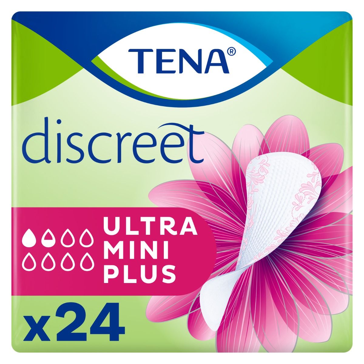 TENA\u0020Discreet\u0020Ultra\u0020Mini\u0020Plus\u0020\u002D\u002024\u0020Pack