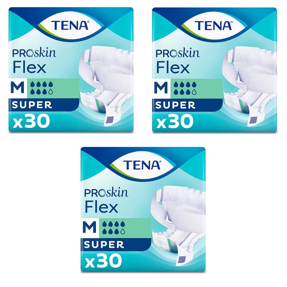 TENA\u0020Proskin\u0020Flex\u0020Super\u0020Slips\u0020\u002D\u0020Medium\u0020\u002D\u0020Case\u0020Saver\u0020\u002D\u00203\u0020Packs\u0020of\u002030