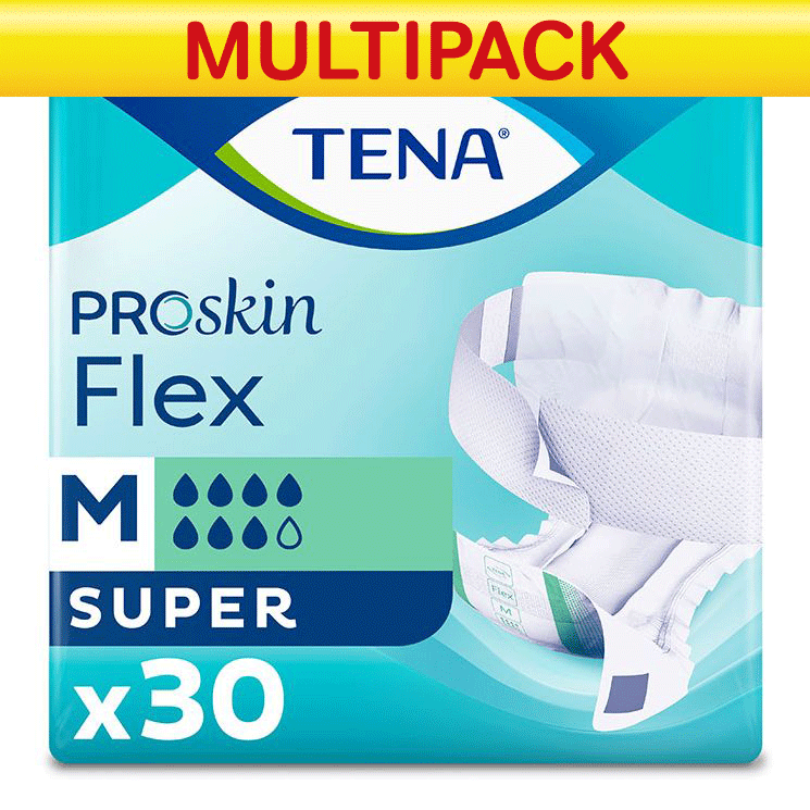 TENA\u0020Proskin\u0020Flex\u0020Super\u0020Slips\u0020\u002D\u0020Medium\u0020\u002D\u0020Case\u0020Saver\u0020\u002D\u00203\u0020Packs\u0020of\u002030