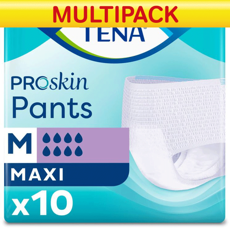 TENA\u0020Proskin\u0020Pants\u0020Maxi\u0020\u002D\u0020Medium\u0020\u002D\u0020Case\u0020Saver\u0020\u002D\u00204\u0020Packs\u0020of\u002010