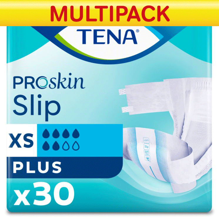 TENA\u0020Proskin\u0020Slip\u0020Plus\u0020\u002D\u0020XS\u0020\u002D\u0020Case\u0020Saver\u0020\u002D\u00203\u0020Packs\u0020of\u002030