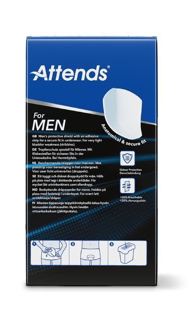 Attends\u0020For\u0020Men\u0020Level\u00201\u0020Pads\u0020\u002D\u002025\u0020Pack