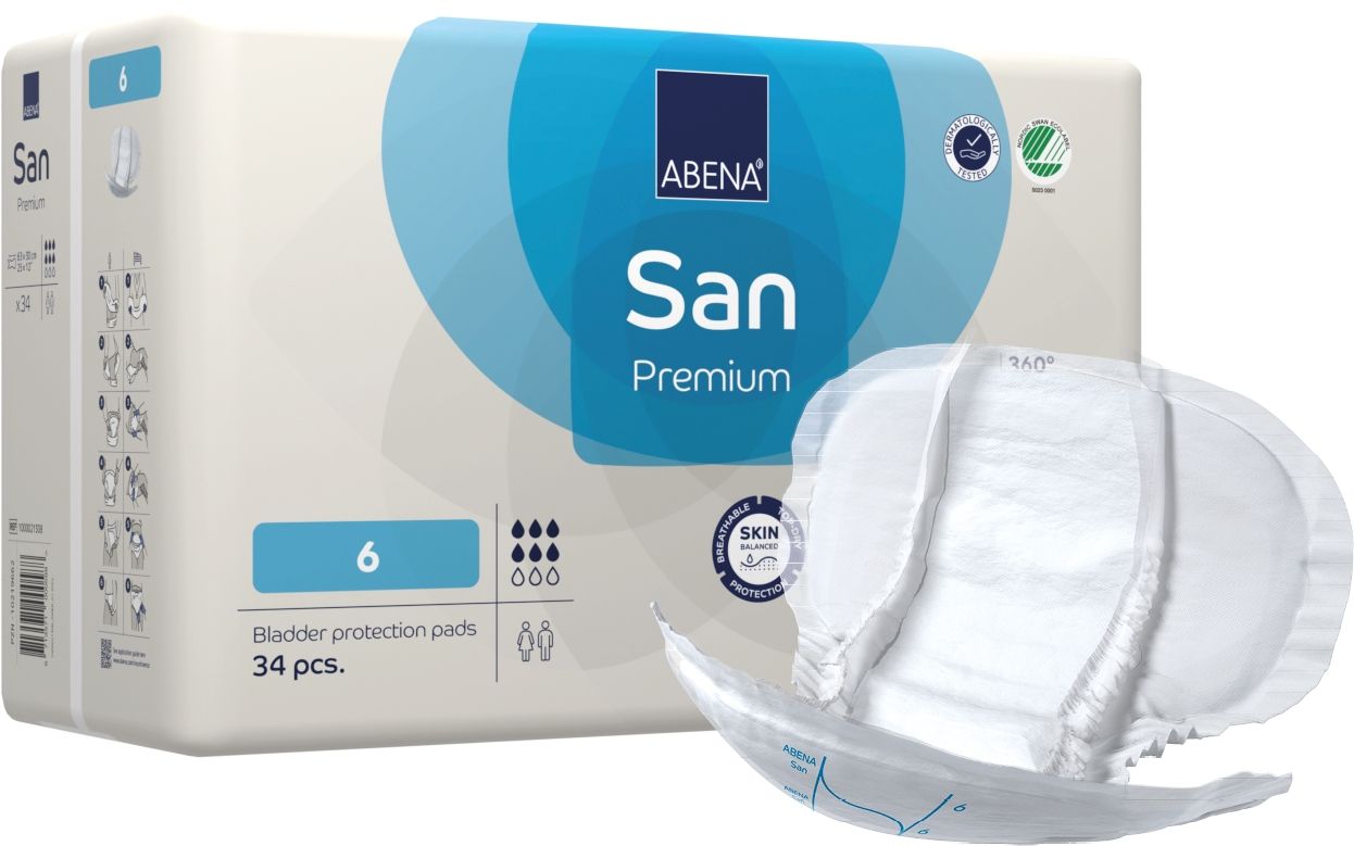 Abena\u0020San\u0020Premium\u0020Air\u0020Plus\u0020Plus\u0020No.6\u0020Shaped\u0020Pad\u0020\u007C\u0020Pack\u002034