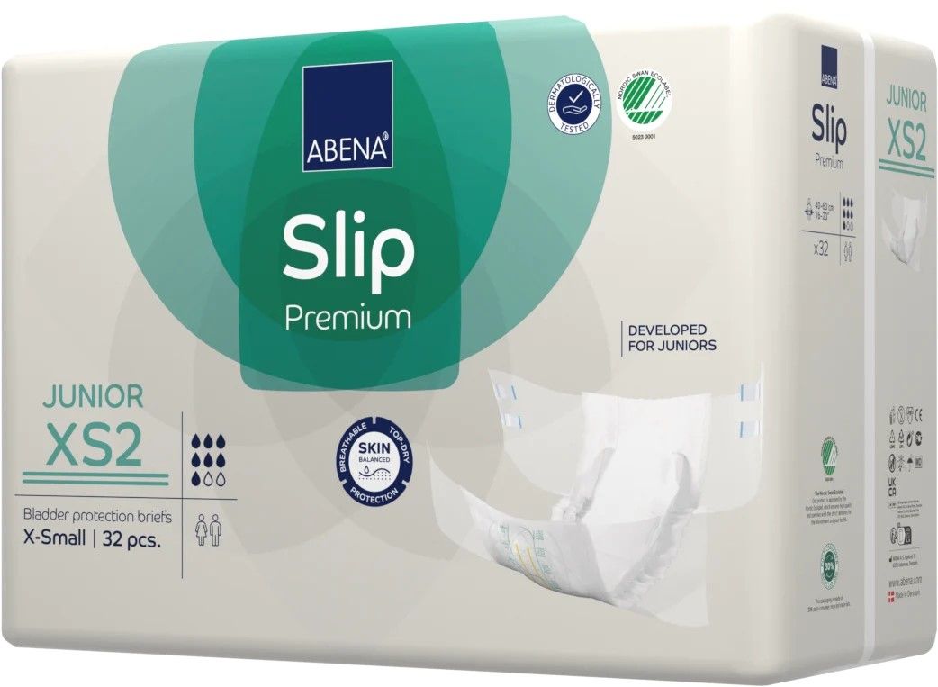 Abena\u002DSlip\u0020Junior\u0020XS2\u0020Premium\u0020\u002D\u0020Pack\u0020of\u002032