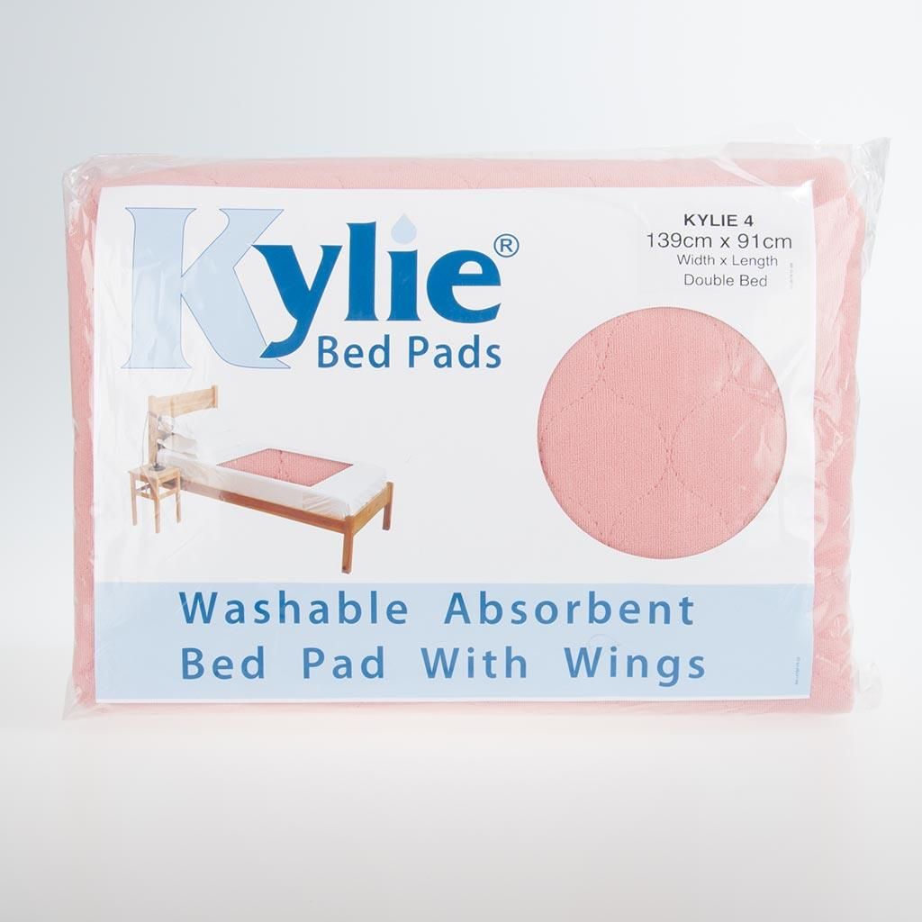 Kylie\u0020Washable\u0020Bed\u0020Pad\u0020with\u0020Wings\u0020\u002D\u0020Double\u0020\u002D\u0020Pink\u0020\u002D\u00201\u0020Pack