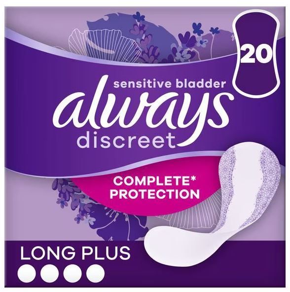 Always\u0020Discreet\u0020Liners\u0020Plus\u0020\u002D\u002020\u0020Pack
