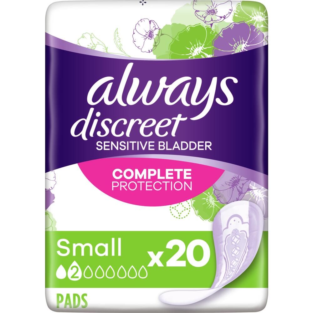 Always\u0020Discreet\u0020Pads\u0020\u002D\u0020Small\u0020\u002D\u0020Case\u0020Saver\u0020\u002D\u00204\u0020Packs\u0020of\u002020