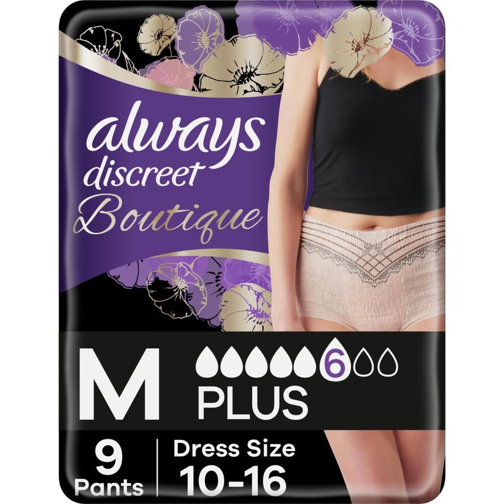 Always\u0020Discreet\u0020Boutique\u0020Pants\u0020Plus\u0020\u002D\u0020Medium\u0020\u002D\u0020Case\u0020Saver\u0020\u002D\u00202\u0020Packs\u0020of\u00209