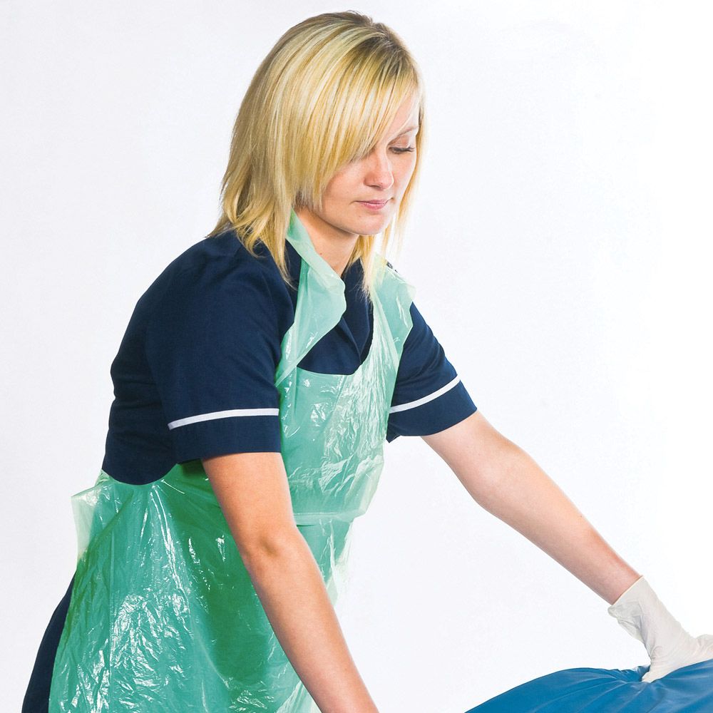 Polythene\u0020Aprons\u0020\u007C\u0020Green\u0020\u007C\u0020Pack\u0020of\u0020100