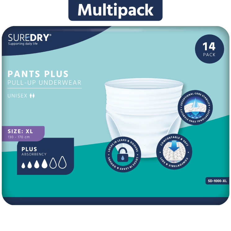 SureDry\u0020Incontinence\u0020Pants\u0020Plus\u0020\u002D\u0020X\u002DLarge\u0020\u002D\u0020Pack\u002014\u0020\u002D\u0020Case\u00206