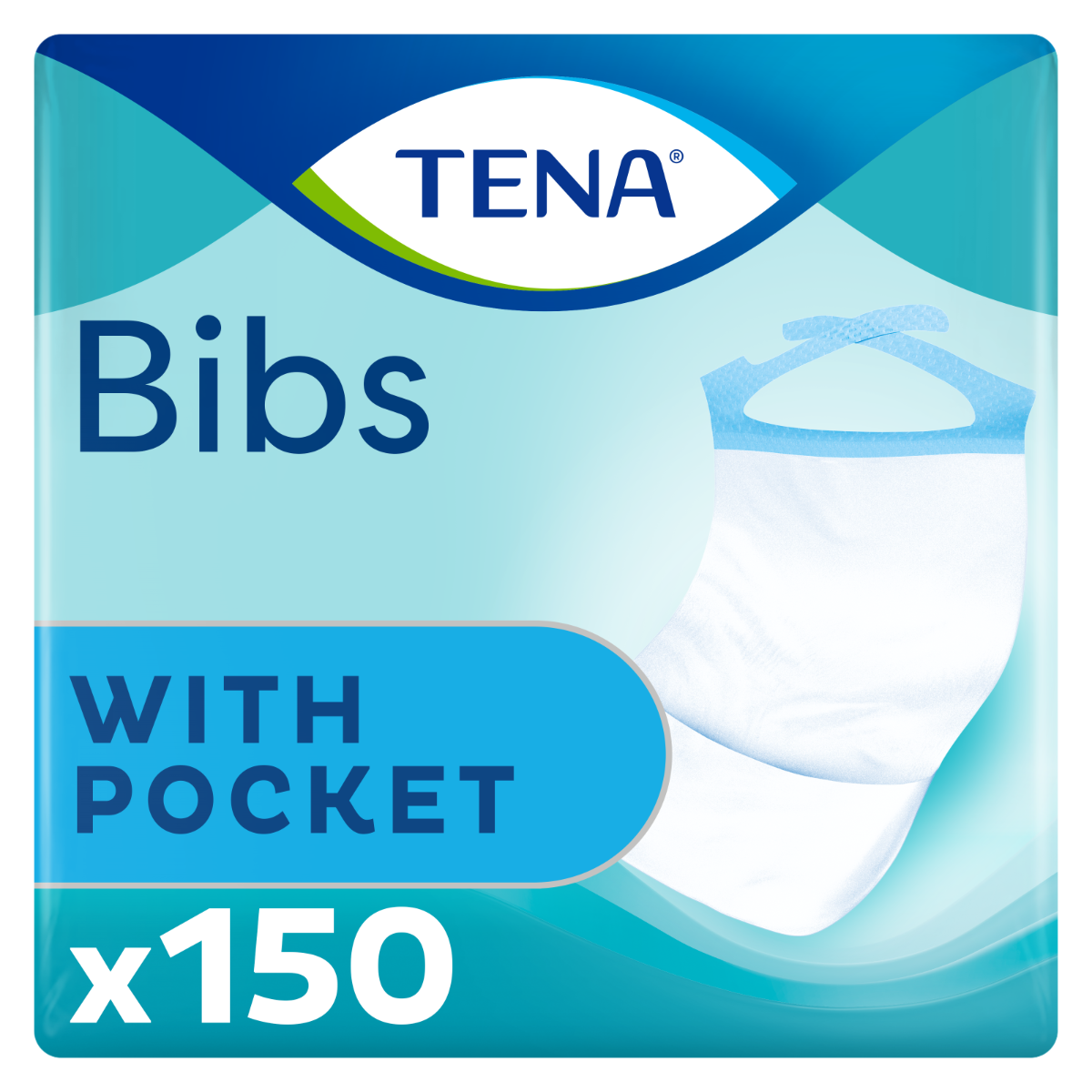 TENA\u0020Bibs\u0020\u002D\u0020Small\u002FMedium\u0020\u002D\u0020150\u0020Pack