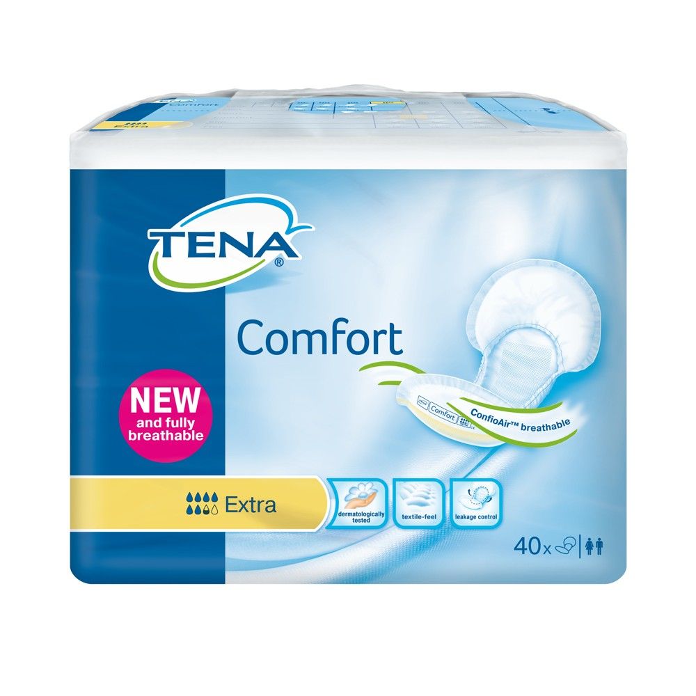 TENA\u0020Proskin\u0020Comfort\u0020Extra\u0020Pads\u0020\u002D\u002040\u0020Pack