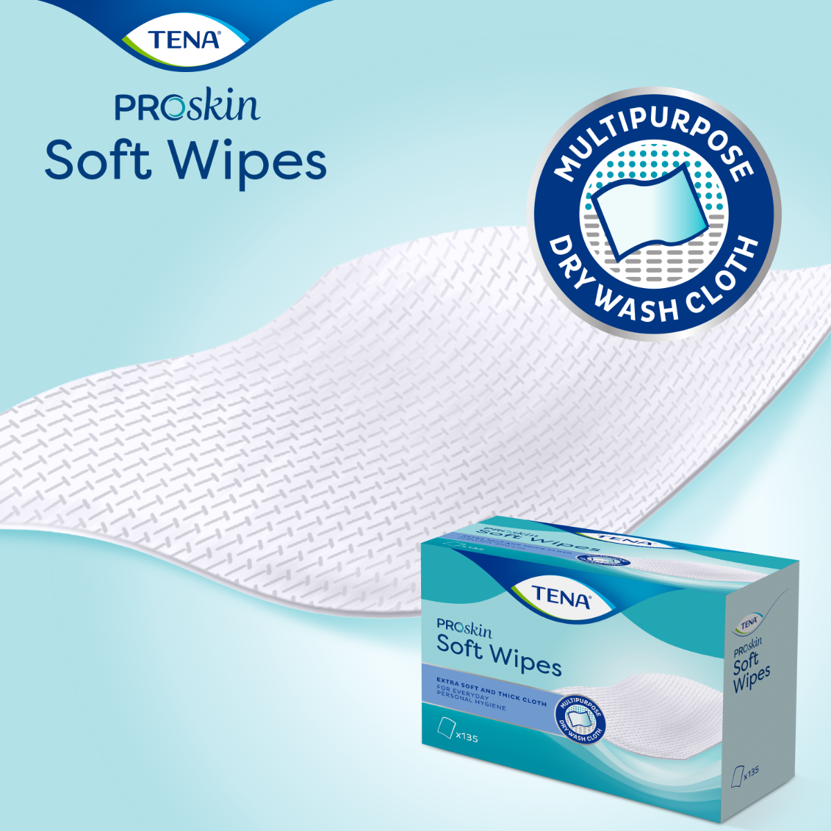 TENA\u0020Proskin\u0020Soft\u0020Wipes\u0020\u002D\u0020135\u0020Pack