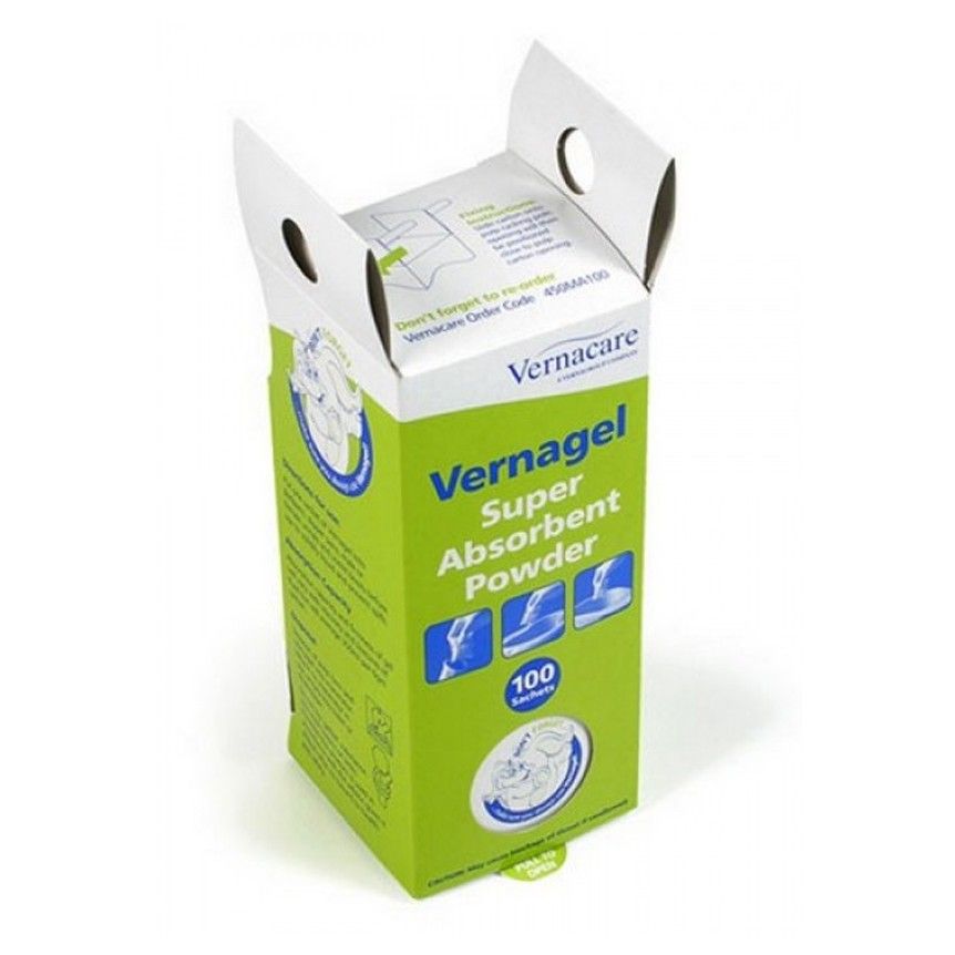 Vernagel\u0020Body\u0020Fluid\u0020Absorbent\u0020Granules\u0020\u002D\u0020100\u0020Pack