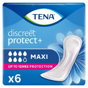 Tena Discreet Protect+ Maxi &ndash; Pack 6